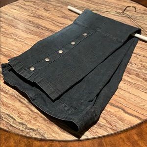 Button design blue jean